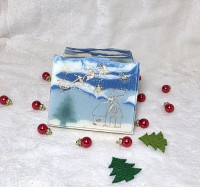 Téli táj rizsolajos szappan